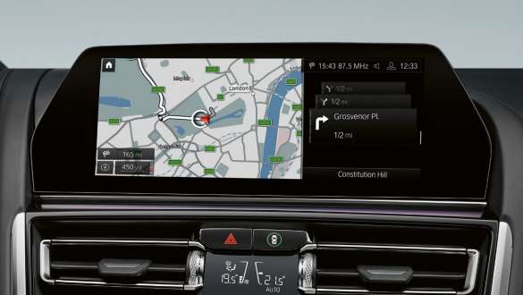 BMW Live Cockpit Professional G15. BMW 8 Reeks Coupé M wagens met BMW Live Cockpit Professional G15.