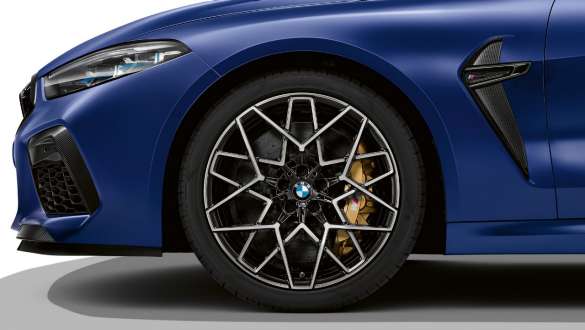BMW M 20" lichtmetalen velgen 813 M F92. BMW M8 Competition Coupé met BMW M 20" lichtmetalen velgen 813 M F92.