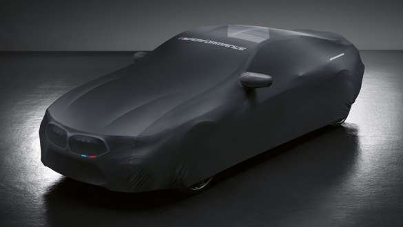 M Performance Car Cover Indoor M Performance Parts BMW M8 Gran Coupé F93 LCI facelift 2022 BMW M8 Gran Coupé F93 LCI facelift 2022 M Performance Car Cover Indoor M Performance Parts