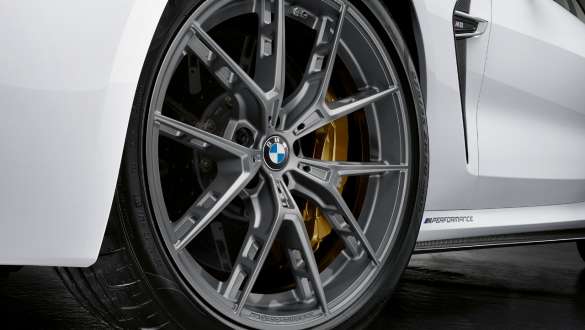 M Performance 20" gesmede velg, Y-spaak 863 M Ferricgrau matt M Performance Parts BMW M8 Gran Coupé F93 LCI facelift 2022 BMW M8 Gran Coupé F93 LCI facelift 2022 M Performance Parts M Performance 20" gesmede velg, Y-spaak 863 M Ferricgrau matt