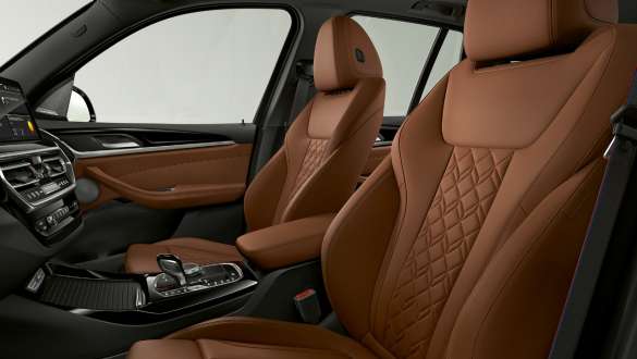 Sportzetels voor bestuurder en voorpassagier BMW X3 M40i M40d G01 LCI facelift 2021 BMW X3 M40i M40d G01 LCI facelift 2021 sportzetels voor bestuurder en voorpassagier