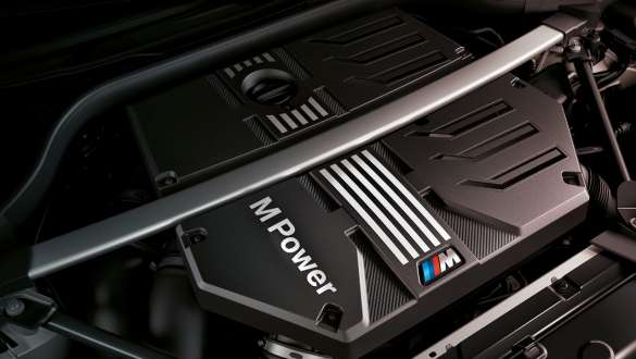 BMW M TwinPower Turbo benzinemotor BMW X3 M F97 LCI facelift 2021 BMW X3 M F97 LCI facelift 2021 BMW M TwinPower Turbo 6-cilinder-in-lijn benzinemotor close-up