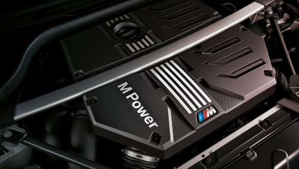 BMW M TwinPower Turbo 6-cilinder-in-lijn benzinemotor BMW X3 M Competition F97 LCI 2021 BMW X3 M Competition F97 LCI facelift 2021 BMW M TwinPower Turbo 6-cilinder-in-lijn benzinemotor close-up
