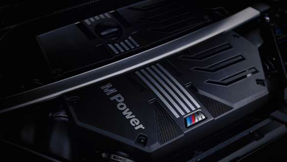 BMW M TwinPower Turbo benzinemotor BMW X4 M F98 LCI facelift 2021 BMW M TwinPower Turbo 6-cilinder-in-lijn benzinemotor BMW X4 M F98 LCI facelift 2021 close-up