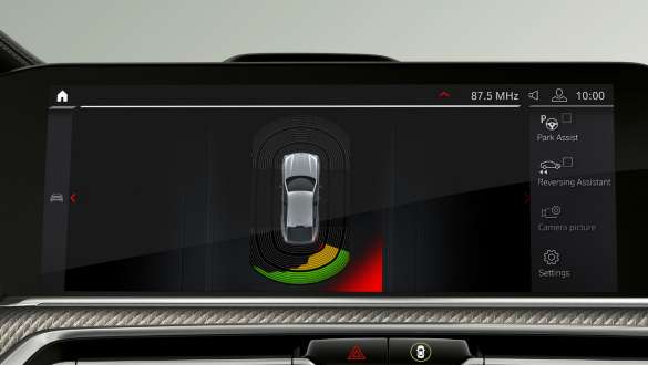 BMW X6 M wagens met Parking Assistant Pack Plus F96 Parking Assistant Pack Plus BMW X6 M wagens F96 2020 SUV interieur