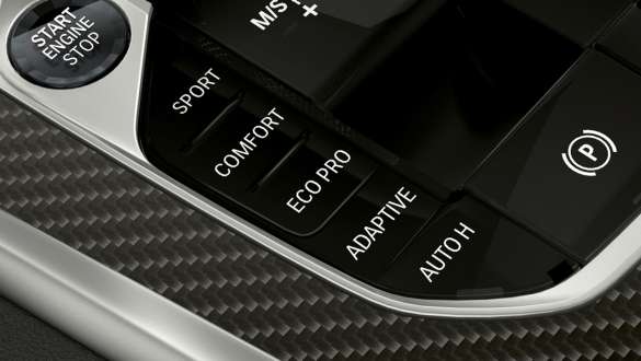 BMW interieur, Driving Experience Control G06. BMW X6 SUV interieur met focus op de Driving Experience Control G06.