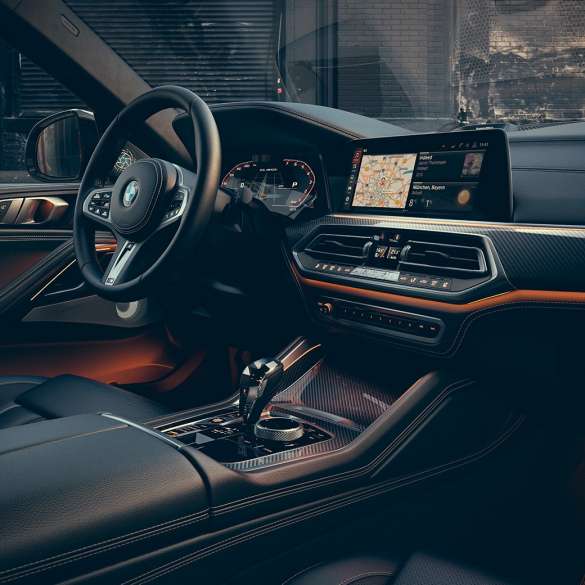 BMW X6 interieur G06. Het interieur van de BMW X6 G06.