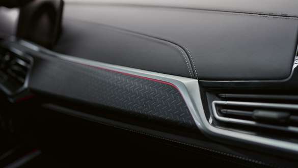 BMW Individual decoratieve lijsten in Fineline BMW X6 Edition Black Vermilion G06 2021 interieur BMW Individual decoratieve lijsten in Fineline BMW X6 Edition Black Vermilion G06 2021 interieur