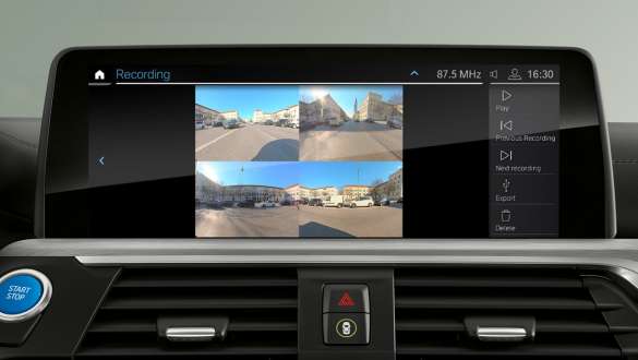 BMW Drive Recorder BMW iX3 G08 BMW Drive Recorder BMW iX3 G08 2020 Control Display interieur