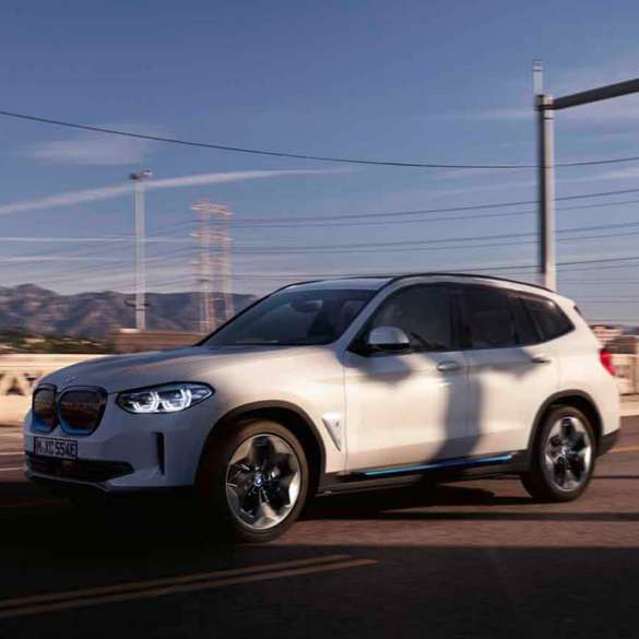 Rijbereik van de BMW iX3 Rijbereik van de BMW iX3