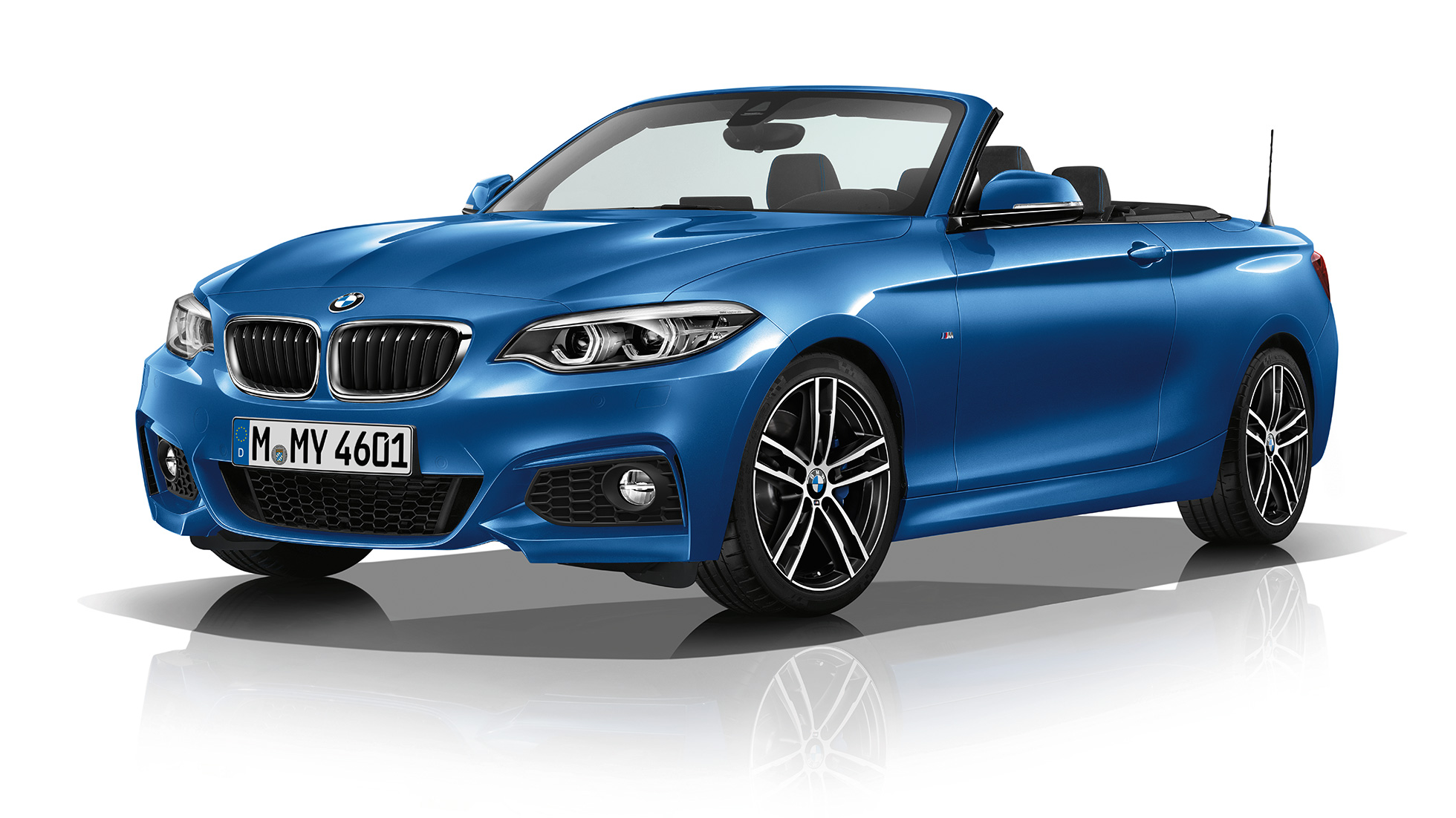 BMW Série 2 Cabrio, Modèle M Sport, vue de trois quarts face F23 BMW Série 2 Cabrio, Modèle M Sport, vue de trois quarts face F23