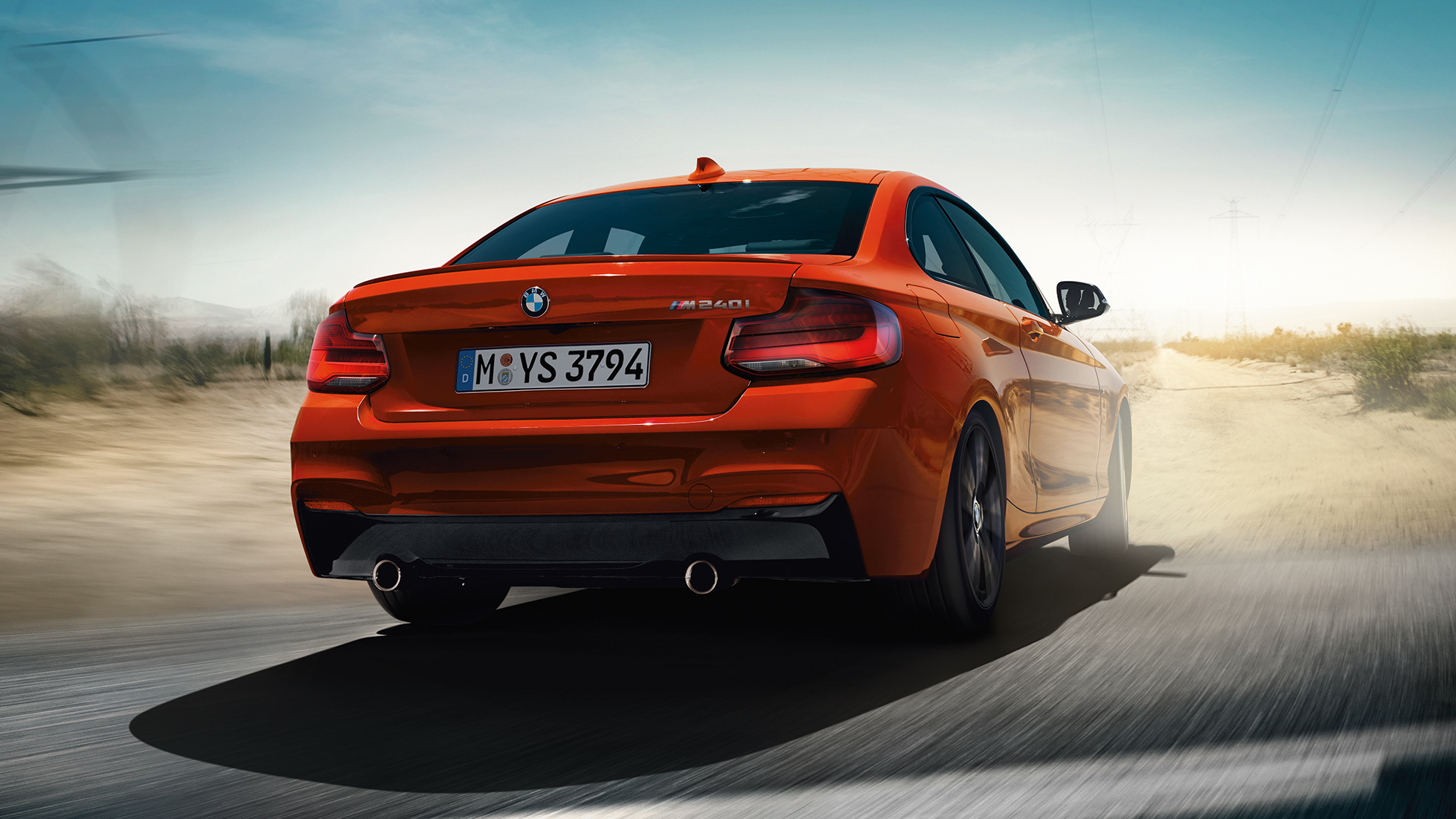BMW 2 Reeks Coupé, achteraanzicht F22 BMW 2 Reeks Coupé, achteraanzicht F22