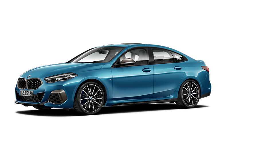 BMW 2 Reeks modellen BMW 2 Reeks Gran Coupé F44 driekwart zijaanzicht BMW 2 Reeks modellen BMW 2 Reeks Gran Coupé F44 driekwart zijaanzicht