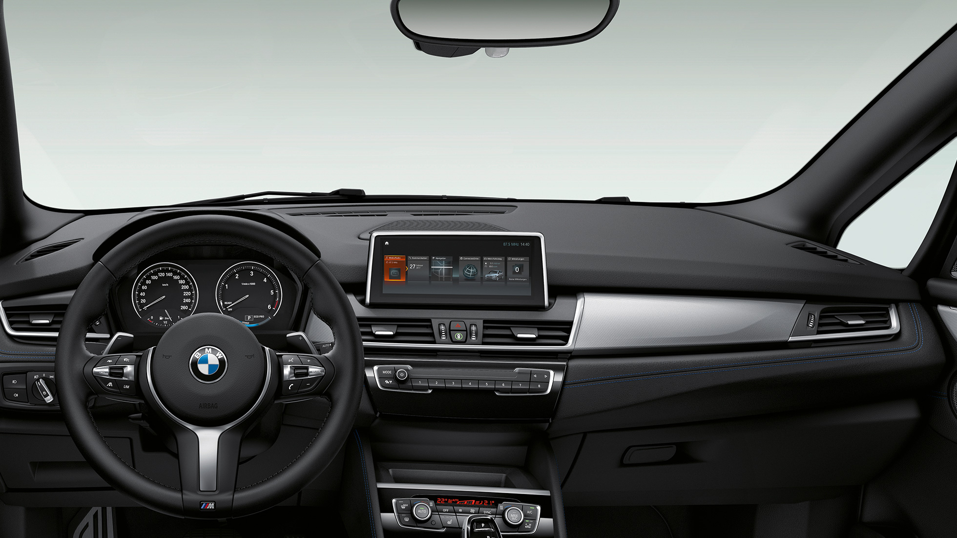 Cockpit BMW 2 Reeks Gran Tourer Model Advantage Cockpit BMW 2 Reeks Gran Tourer 218i Model Advantage F46 2018 interieur