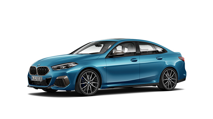 BMW 2 Reeks modellen BMW 2 Reeks Gran Coupé F44 driekwart zijaanzicht BMW 2 Reeks modellen BMW 2 Reeks Gran Coupé F44 driekwart zijaanzicht
