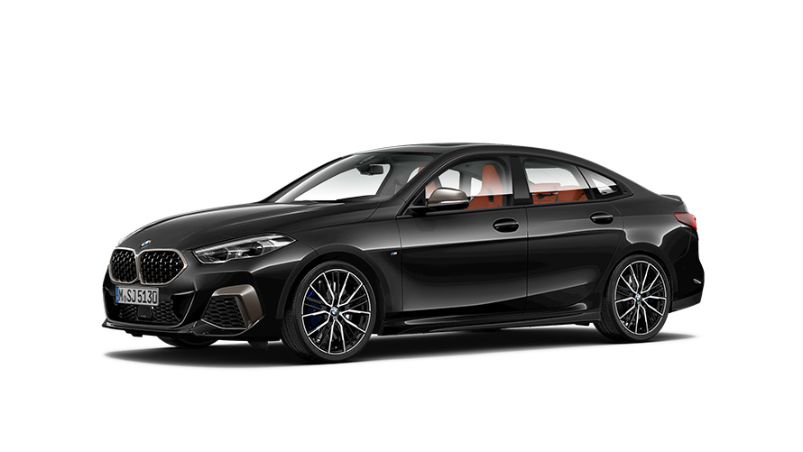 BMW 2 Reeks modellen BMW 2 Reeks Coupé M wagen G42 MP driekwart zijaanzicht