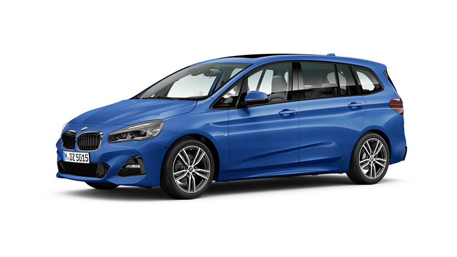 BMW Série 2 BMW Série 2 Gran Tourer F46 Vue de trois quarts de profil