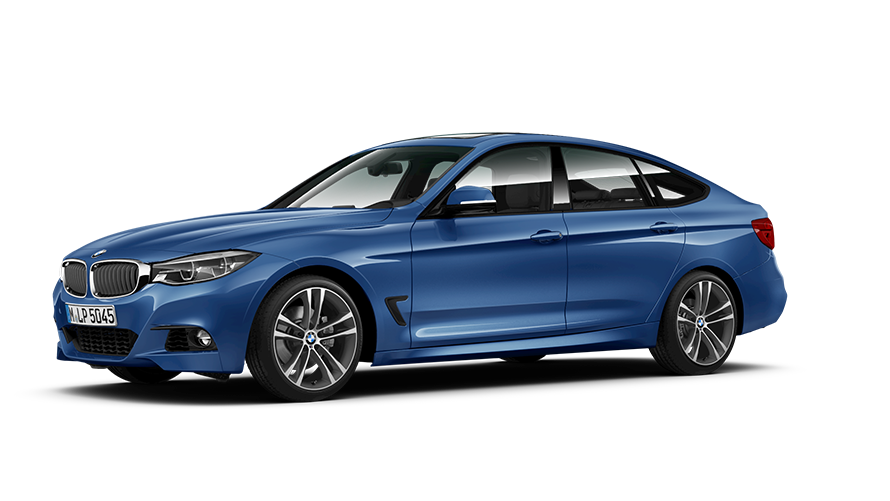 BMW Série 3 Gran Turismo F34, vue de trois quarts de profil BMW Série 3 Gran Turismo F34, vue de trois quarts de profil