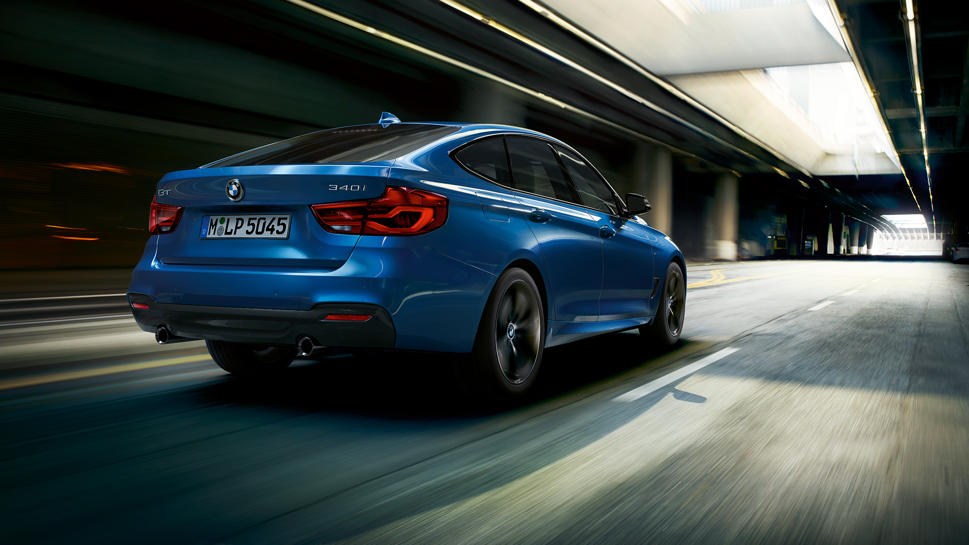 BMW Série 3 Gran Turismo, vue de trois quarts de la poupe F34 BMW Série 3 Gran Turismo, vue de trois quarts de la poupe F34