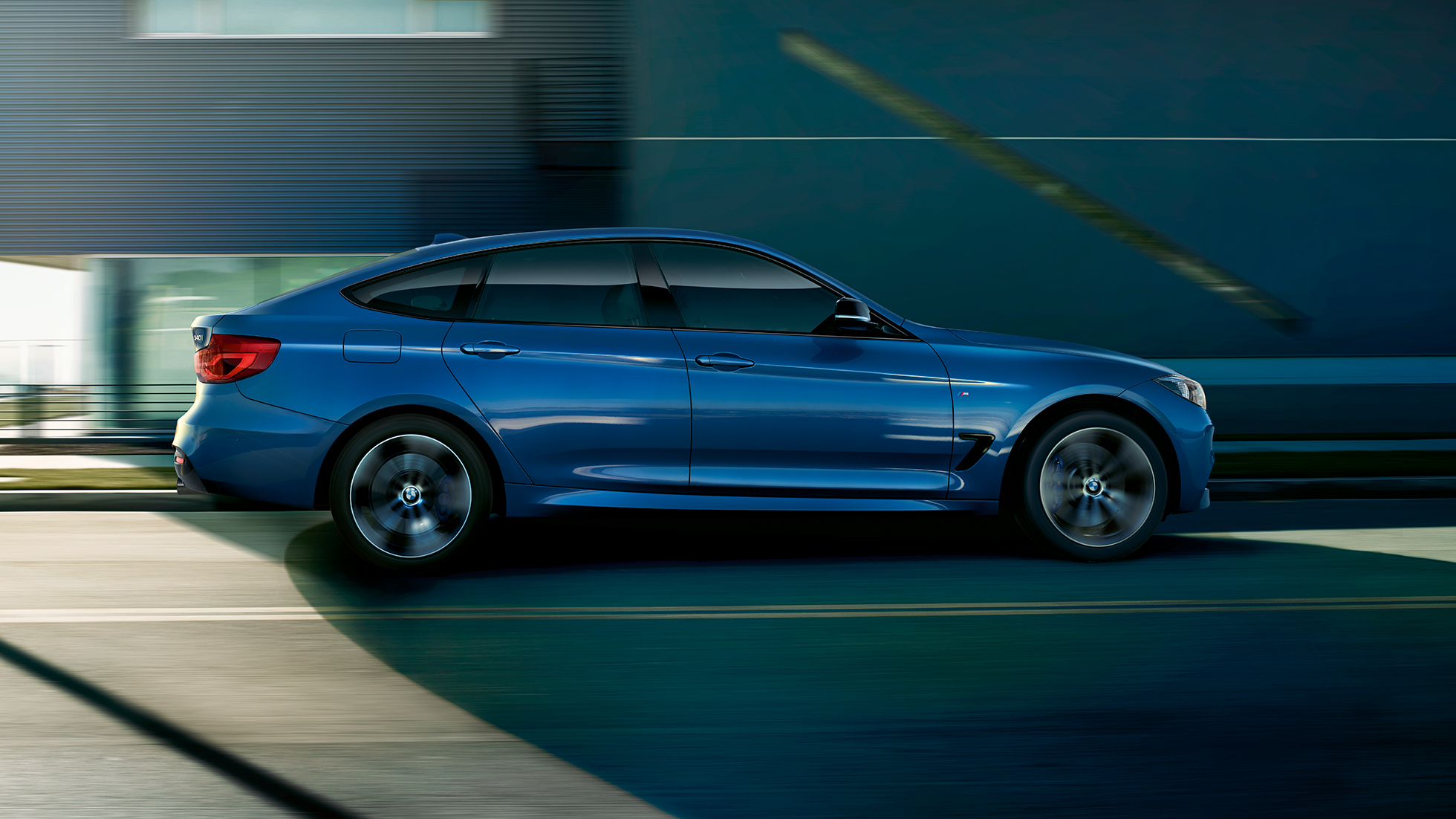 BMW Série 3 Gran Turismo, vue de profil F34 BMW Série 3 Gran Turismo, vue de profil F34