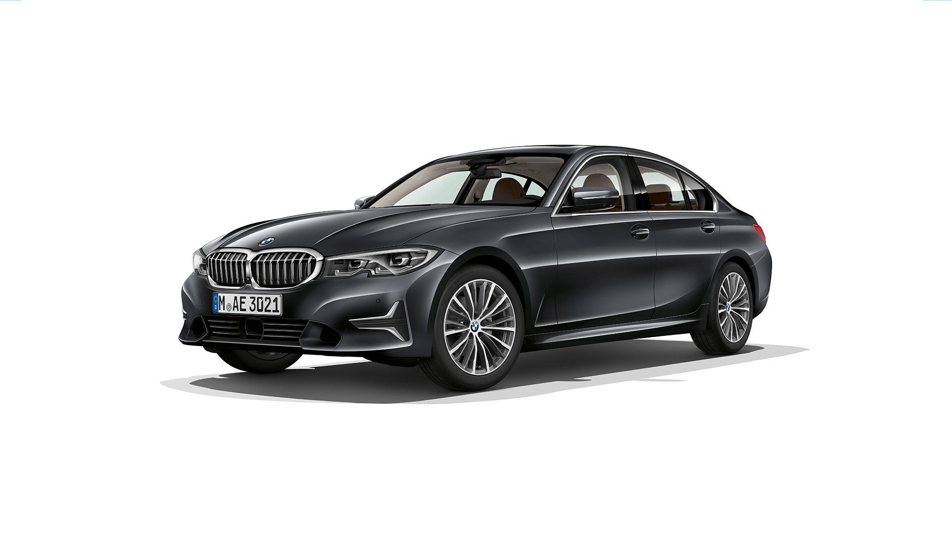 BMW 3 Reeks Berline, Model Luxury,BMW 3 Reeks Berline, Model Sport Zijaanzicht in stilstand van de BMW 3 Reeks Berline als model Luxury.,Zijaanzicht in stilstand van de BMW 3 Reeks Berline als model Sport.