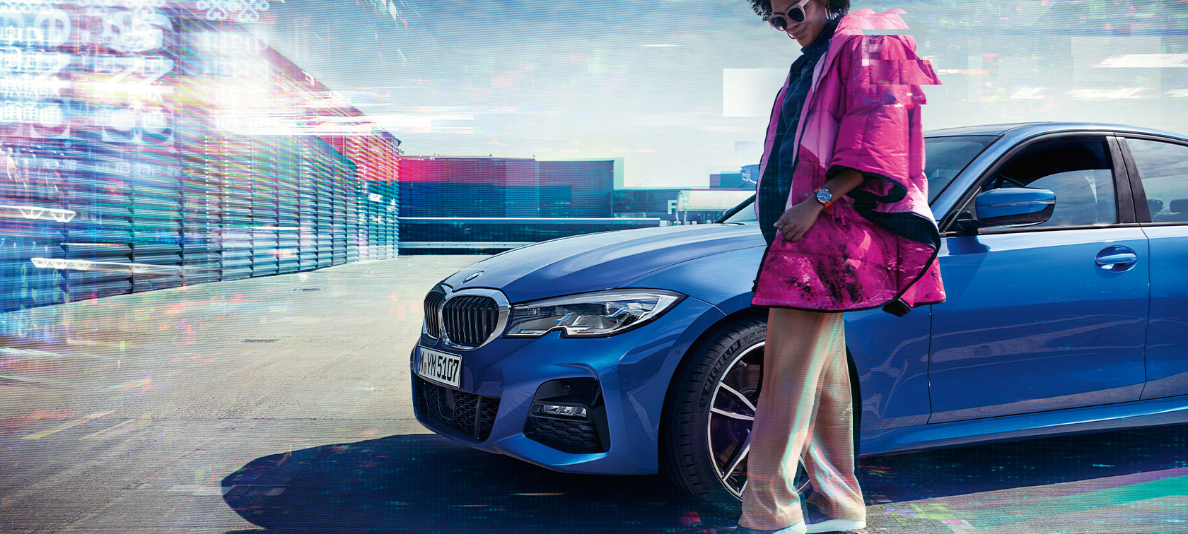 BMW 3 Reeks Berline BMW 330i Berline G20 Portimaoblau metallic driekwart vooraanzicht Driekwart vooraanzicht BMW 3 Reeks Berline BMW 330i Berline G20