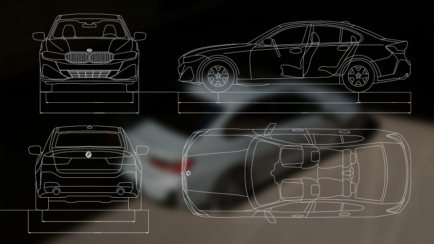 BMW Série 3 Berline LCI G20 fiche technique BMW Série 3 Berline LCI G20 fiche technique
