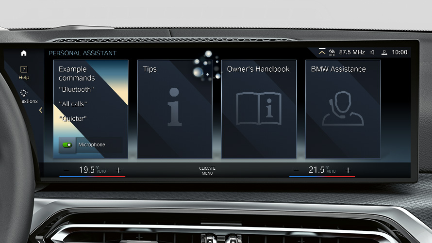 BMW Intelligent Personal Assistant BMW Série 3 Berline LCI G20 BMW Intelligent Personal Assistant