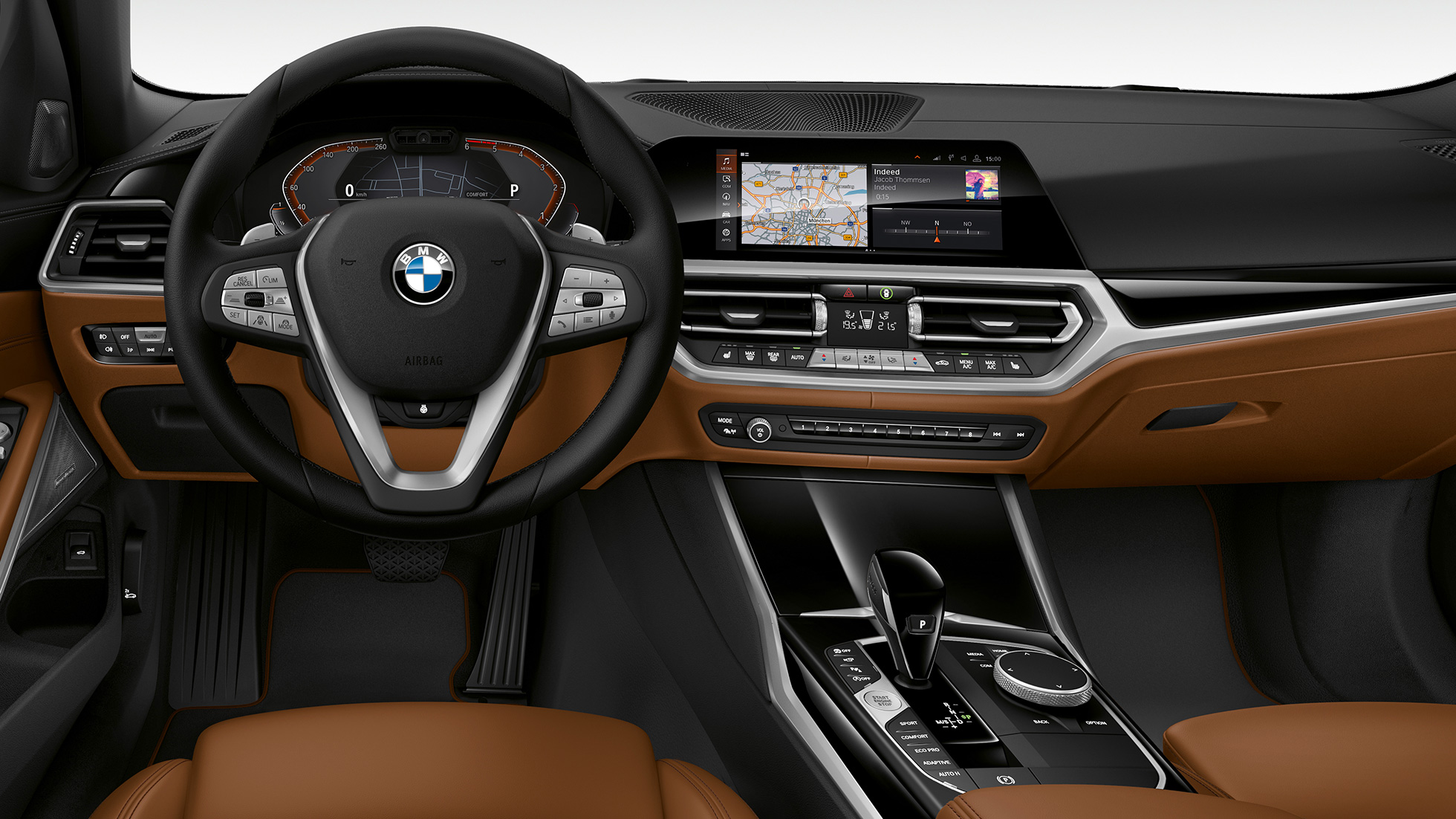 Modèle Luxury, poste de conduite G21 BMW Série 3 Touring, Modèle Luxury, poste de conduite G21