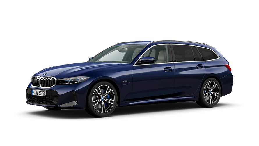 BMW 3 Reeks BMW 3 Reeks Touring plug-in-hybride G21 driekwart zijaanzicht BMW 3 Reeks BMW 3 Reeks Touring plug-in-hybride G21 driekwart zijaanzicht