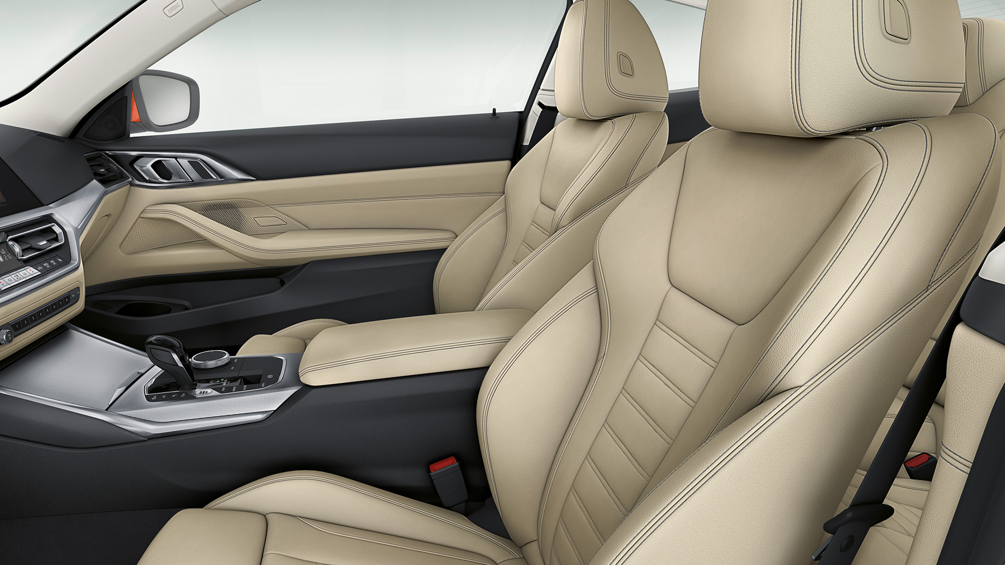 BMW 4 Reeks Coupé basisuitrusting G22 2020 BMW 4 Reeks Coupé G22 2020 basisuitrusting interieur
