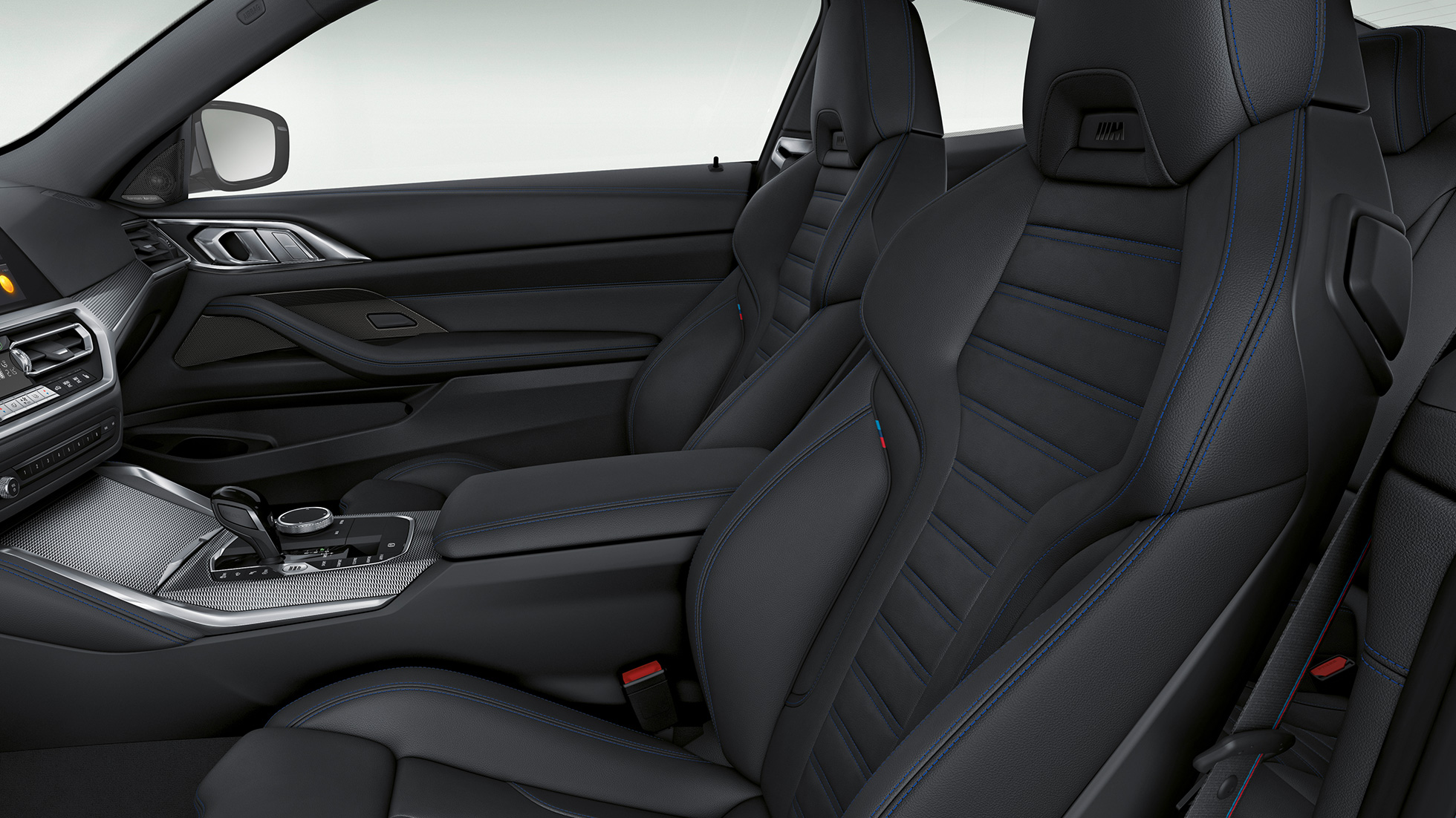 Cockpit BMW 4 Reeks Coupé M Sportpakket G22 2020 BMW 4 Reeks Coupé G22 2020 M Sportpakket interieur cockpit
