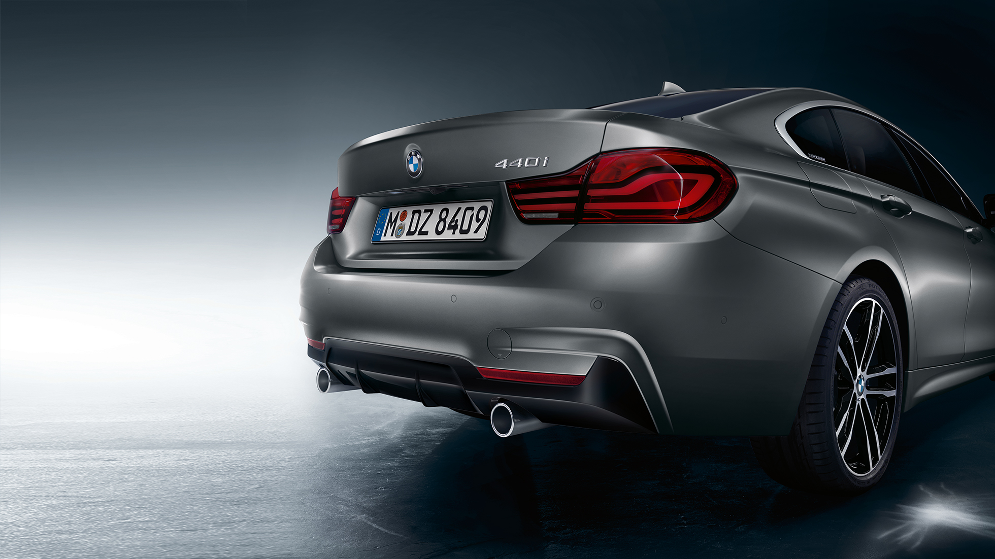 BMW Série 4 Gran Coupé, insigne du modèle à l’arrière F36 BMW Série 4 Gran Coupé, insigne du modèle à l’arrière F36