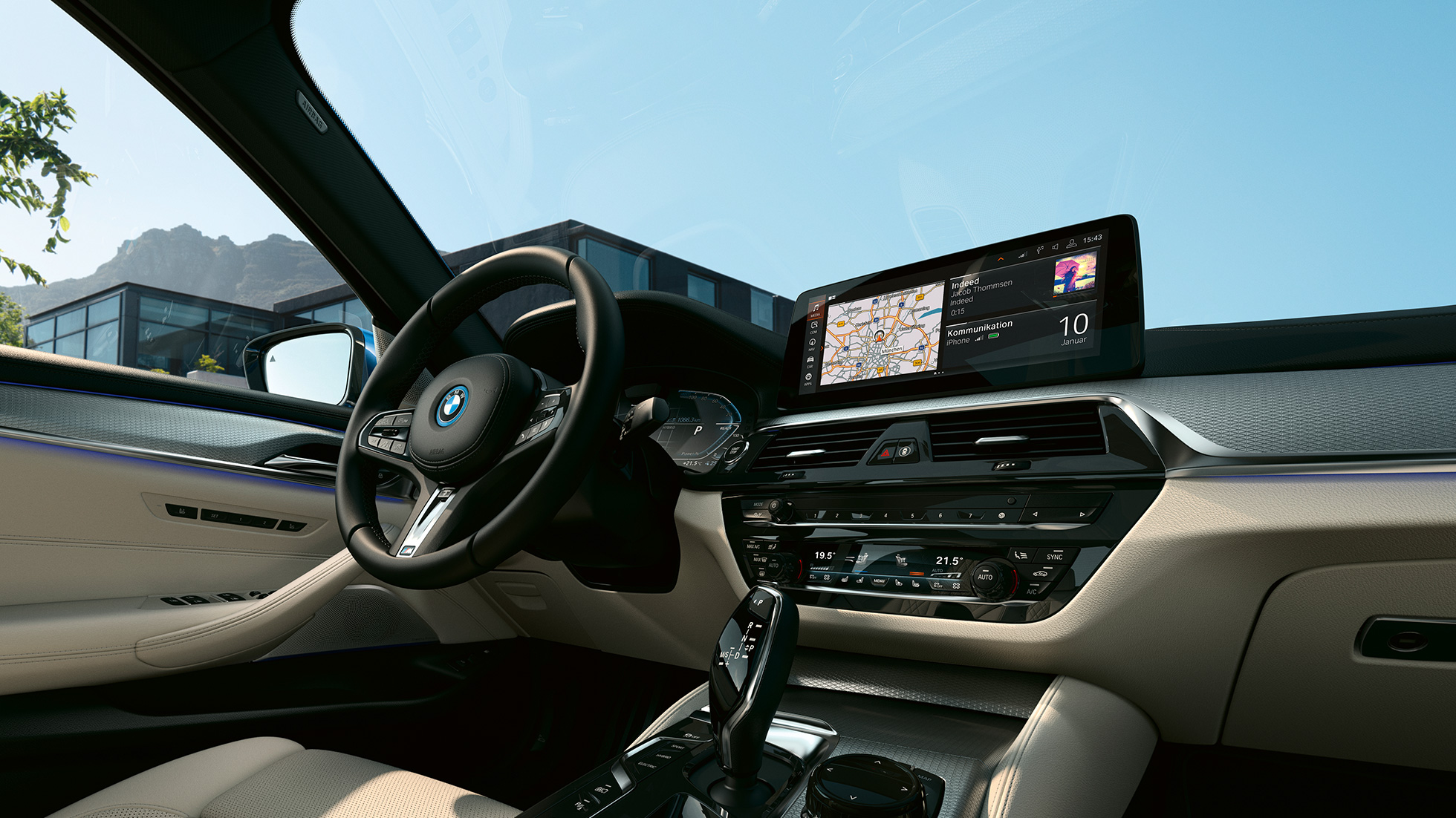 Interieur BMW 5 Reeks Berline G30 BMW 5 Reeks Berline G30 facelift 2020 interieur