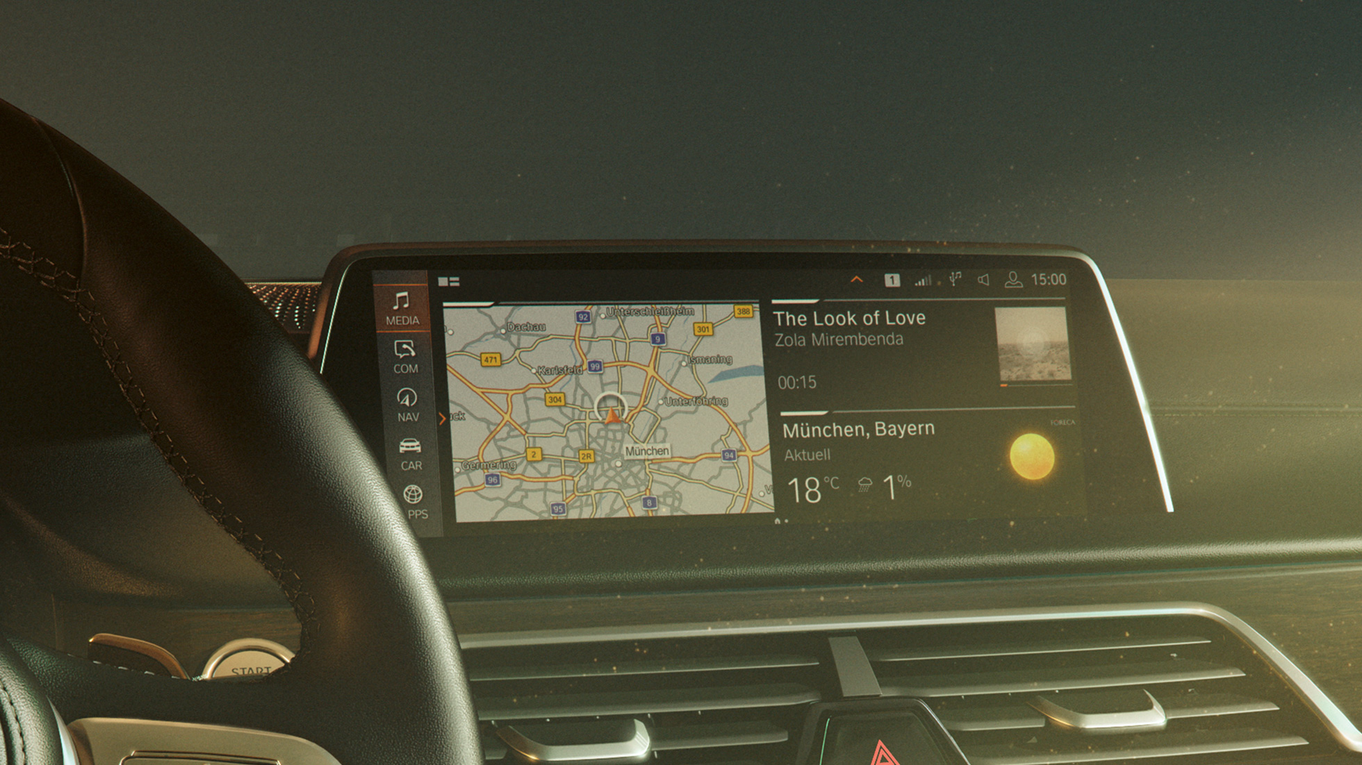 BMW Operating System 7.0 G11 BMW 7 Reeks: BMW Operating System 7.0 op het Control Display G11