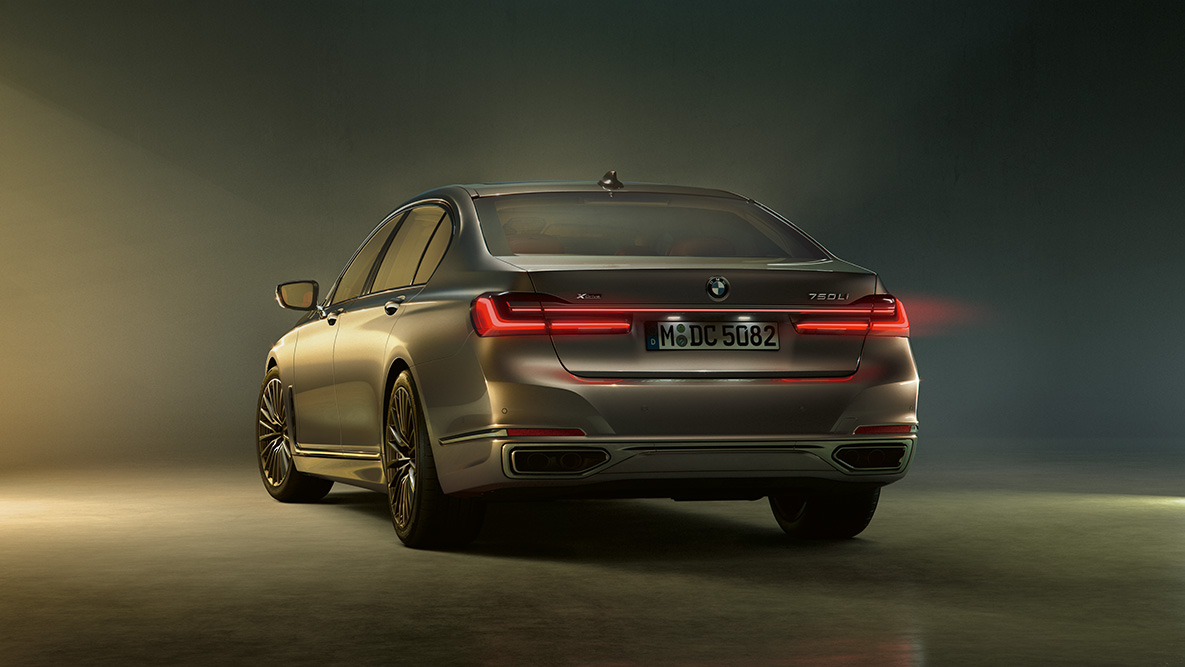 BMW 7 Reeks verlichtingsconcept Verlichtingsconcept: BMW 7 Reeks achteraanzicht
