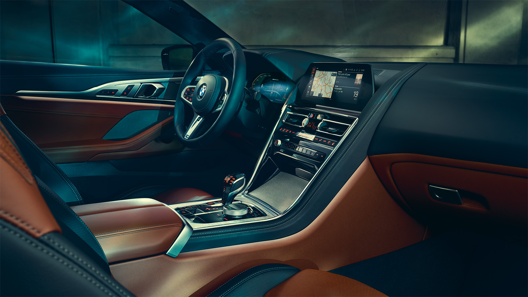 BMW 8 Reeks Coupé, Interieur Interieur van de BMW 8 Reeks Coupé.