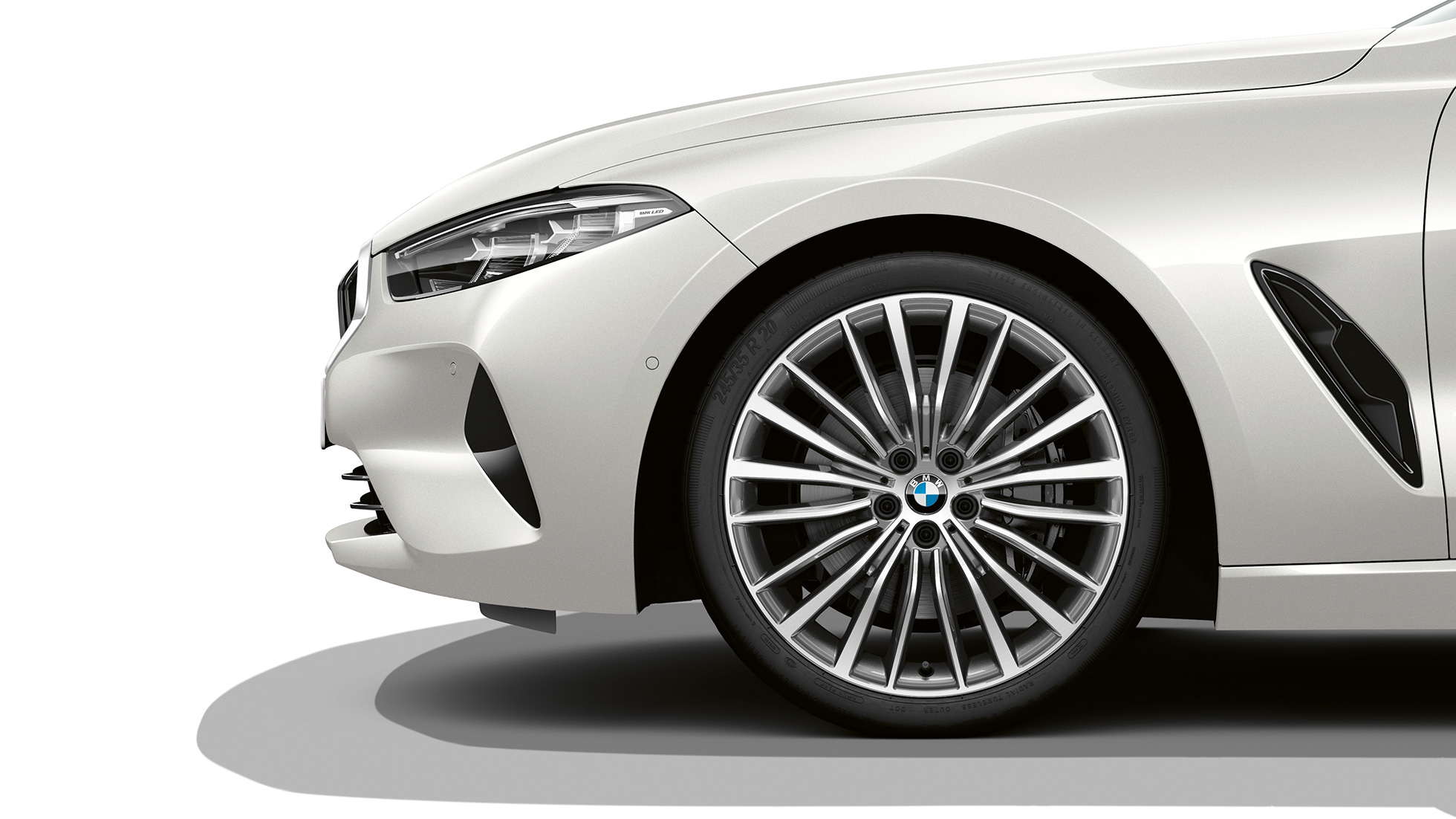 BMW 19" lichtmetalen velgen, multispaak 731 Bicolor G15. BMW 8 Reeks Coupé, BMW 19" lichtmetalen velgen, multispaak 731 Bicolor G15.
