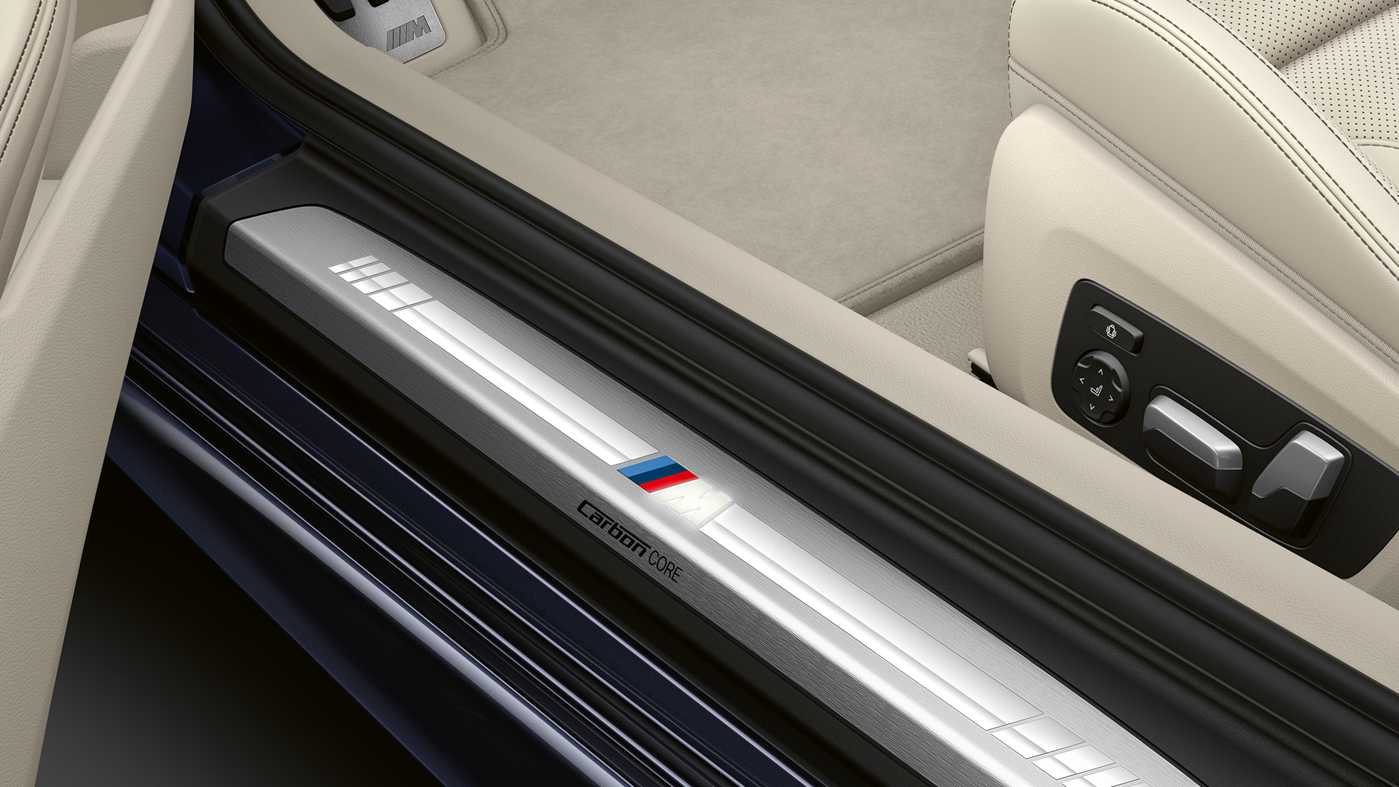 M deurdrempels G15. BMW 8 Reeks Coupé, M deurdrempels G15.