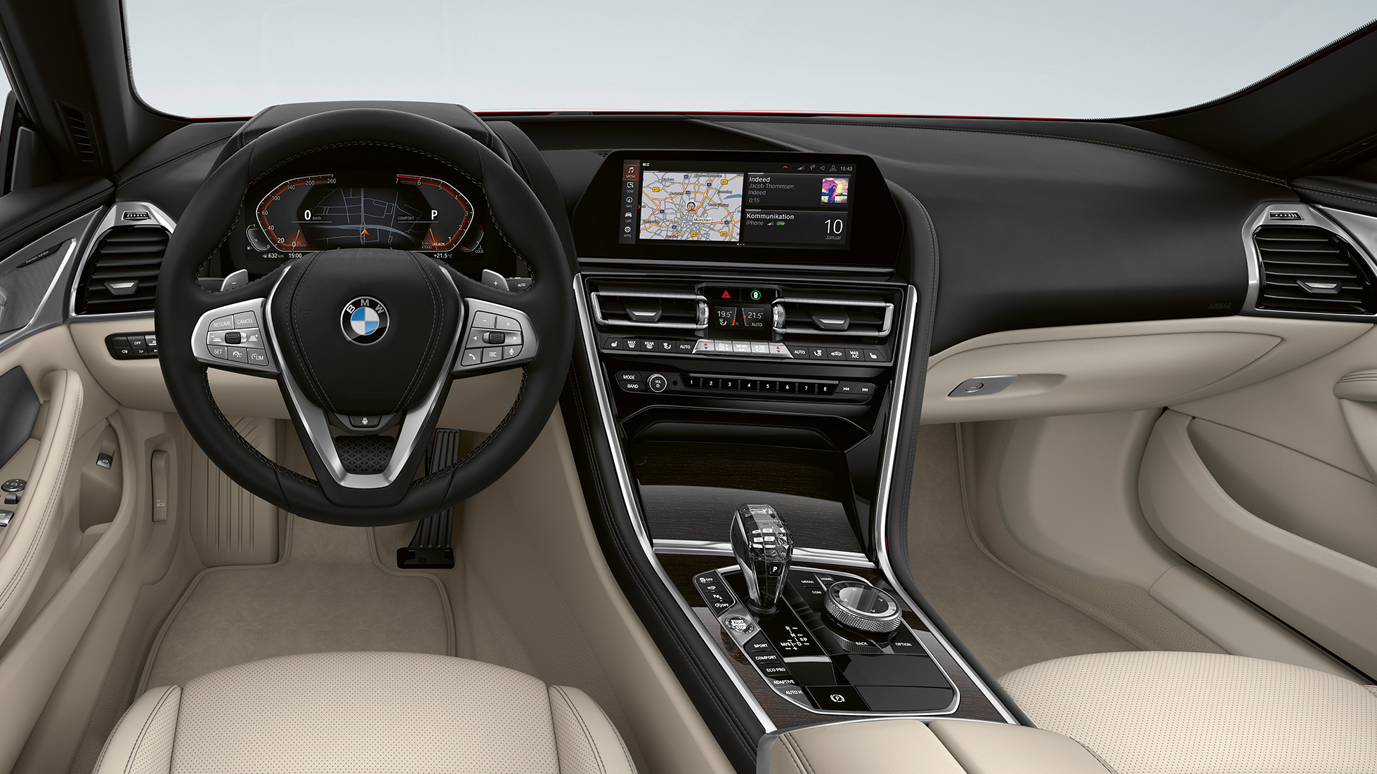 Cockpit Modèle de base G16 BMW Série 8 Gran Coupé, modèle de base, cockpit G16
