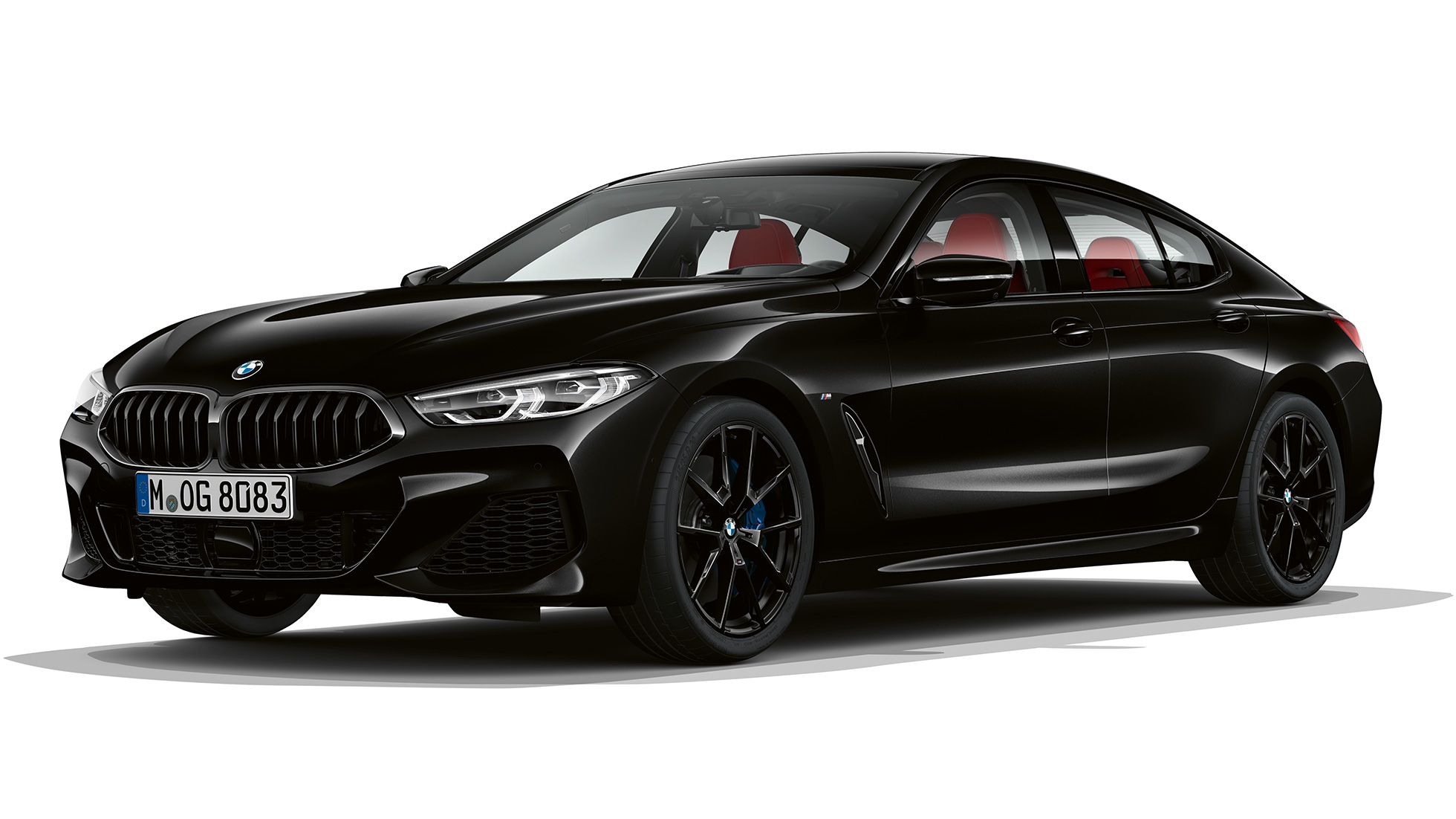 Kit M Sport, vue de trois quarts avant G16 BMW Série 8 Gran Coupé, Kit M Sport, vue de trois quarts avant G16