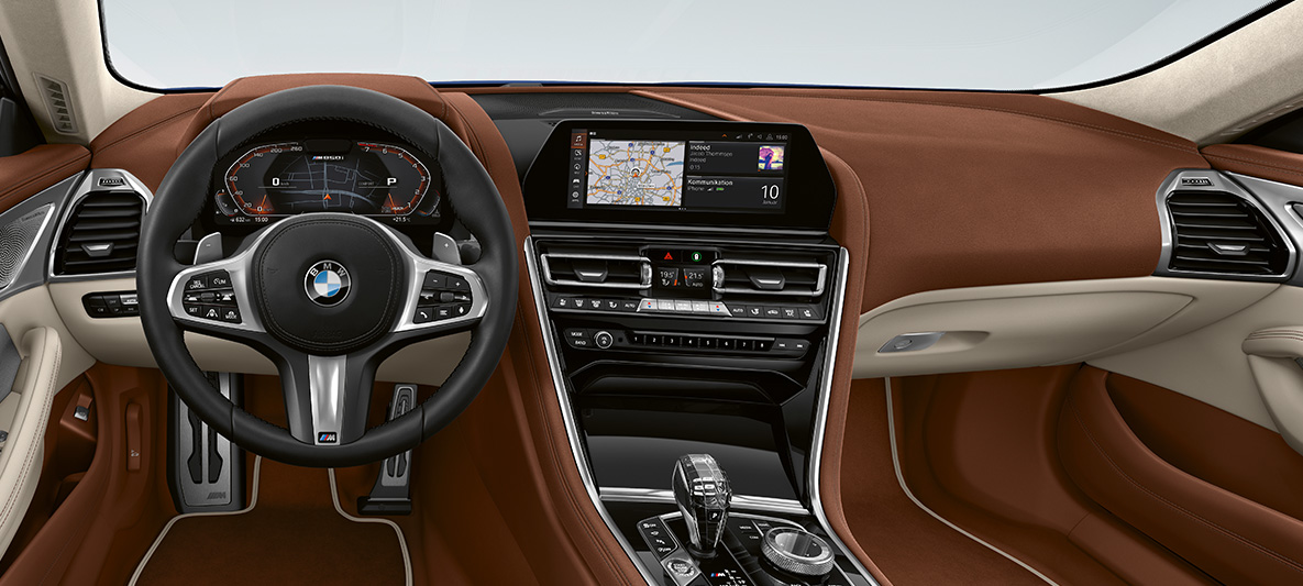 Cockpit BMW Individual G16 BMW Série 8 Gran Coupé, cockpit BMW Individual G16