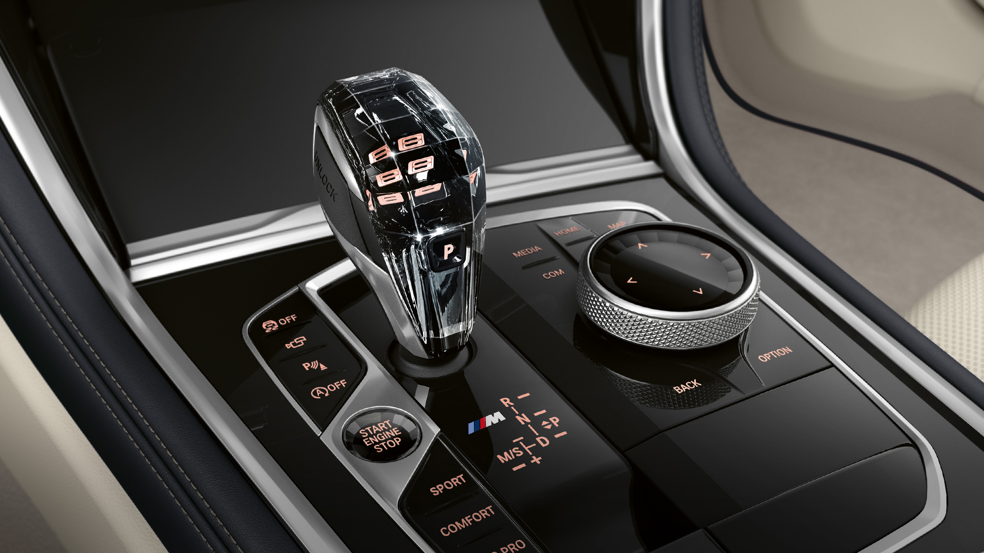 Appliques en verre "CraftedClarity" G16 BMW Série 8 Gran Coupé, Appliques en verre "CraftedClarity" G16