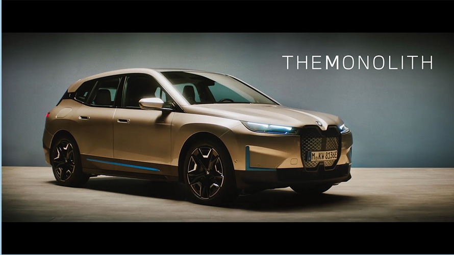 BMW iX i20 elektrische SUV rethinking design video BMW iX i20 2021 elektrische SUV rethinking design video