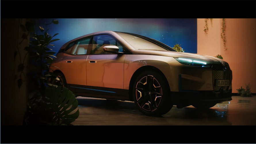 BMW iX i20 elektrische SUV interieur video BMW iX i20 2021 elektrische SUV interieur video