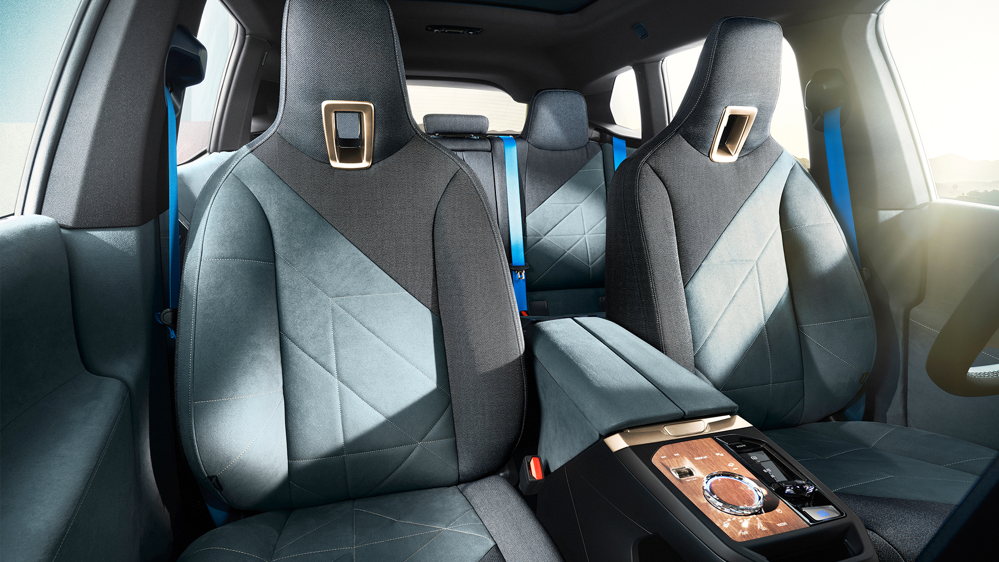 Sièges arrière BMW iX Loft Stonegrey Sièges arrière BMW iX i20 Loft Stonegrey