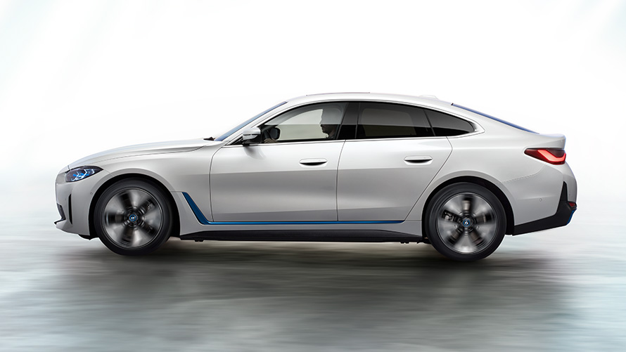 BMW i4 2021 G26 Image 3 BMW i4 2021 G26 Gran Coupé entièrement électrique Voiture électrique Image 3