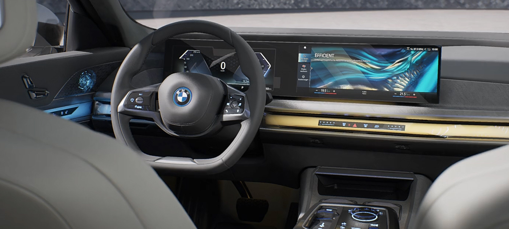 BMW i7 G70 Interieur video BMW i7 G70 highligts interieurdesign in de video