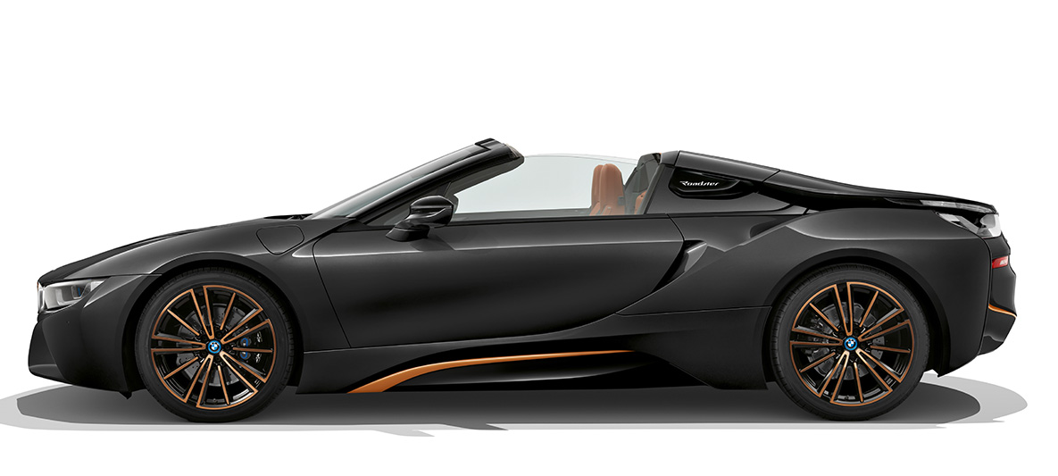 i8 Roadster: de nieuwe versie plug-in-hybride