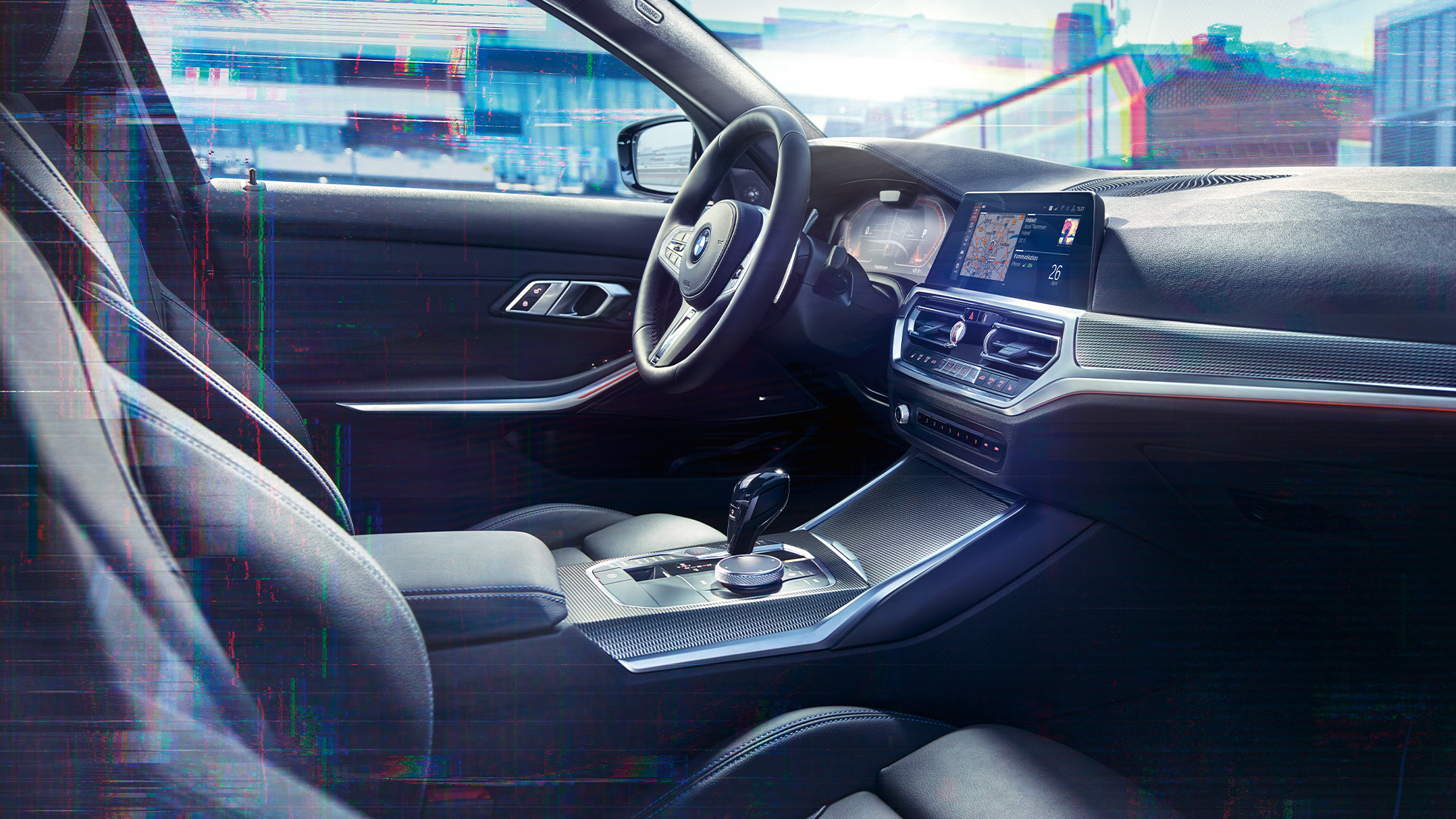 Interieur BMW M340i xDrive Berline BMW M340i xDrive Berline G20 Saphirschwarz metallic interieur